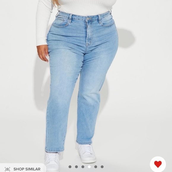 make a scene slim mom jeans fashion nova - Picture 2 of 2